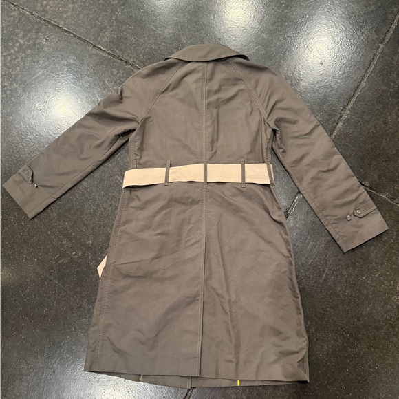 Tory Burch Taupe Trench Coat with Beige Belt - Picture 2 of 4